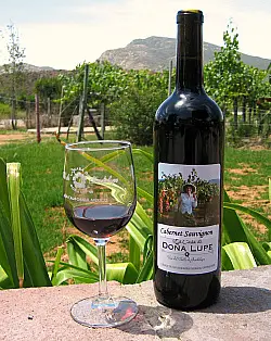 Cabernet Sauvignon, vino tinto producido en la Ruta del Vino de Ensenada, Baja California